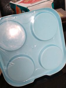 Unique 4 Bowl With Tray Set Unused New