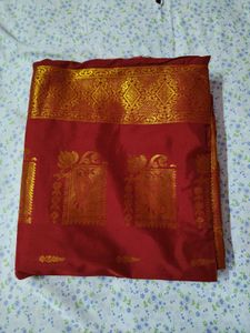 Exquisite Purple Silk Saree