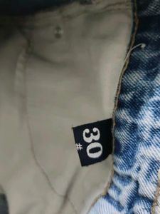Zara Ice Blue Unisex Denim Jeans