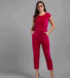 Velvet Jumpsuit