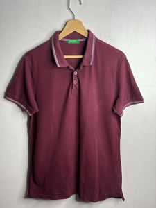 Classic Burgundy Polo Shirt
