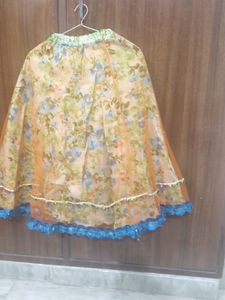 Blue 3 Piece Langha