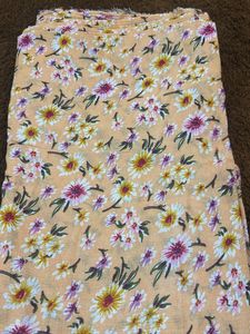 2 pc set.free 👉buy 1 +1 Floral Print Fabric