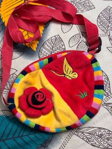 Cute Rainbow Butterfly & Rose Bag❤️