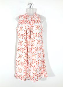 White Floral Printed Dresses(Women’s)
