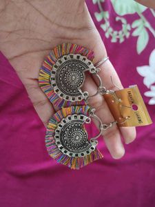 Tassel Fashion Earrings For Navratri