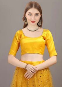 Stunning Yellow Lehenga Choli