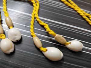 HANDMADE Clay Flower Necklace Earrings Set