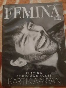 Femina Magazine - Kartik Aaryan Cover