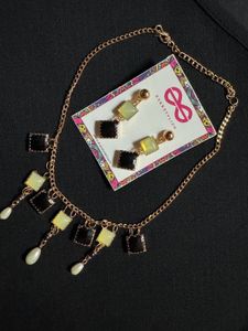 Rose Gold Plated Jewellery Set