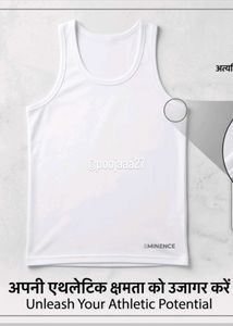 Men's White Tank Top