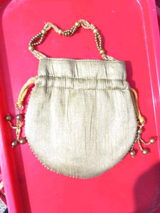 Embroidered Potli Bag