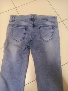 Dark Blue Faded Slim Fit Jeans