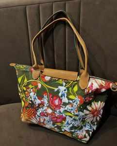 limited edition longchamp Printed Hobo Bag
