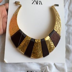 Limited Edition Zara Gala Wooden Necklace