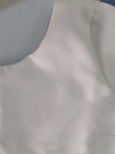 white mini one piece