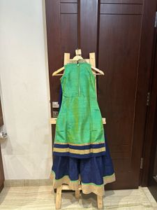 Brand New Green &amp; Blue Kurta Set For girl