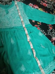Chikankari Embroidered Dress