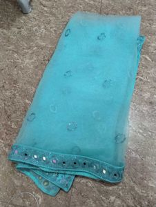 Beautiful Teal Lehenga Choli Set