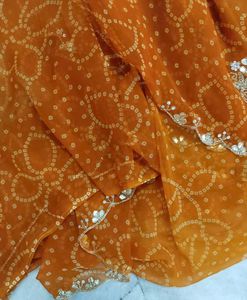 Golden Yellow Saree
