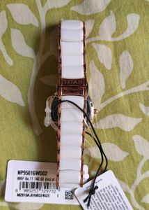 Titan New with tag - Ceramic &amp; Rose Gold Watch