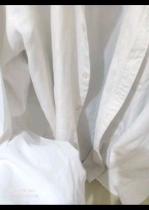 Classic White Button-Down Shirt