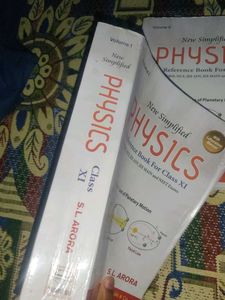 S.L ARORA FOR CLASS11th both volumes