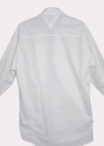 Men's White Button-Down Shirt