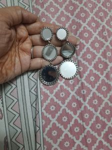 Mirror Work Earrings
