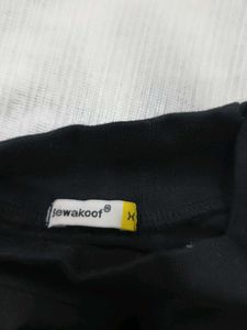 Black Tshirt Casual dress