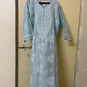 brand new Chikankari Embroidered Kurti