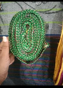 Embellished saree border Fabric Rolls