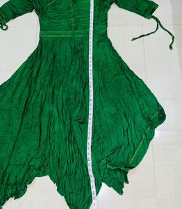 Vibrant Green Maxi Dress