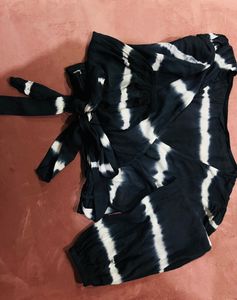 Jet Black Co-ord Set For Women In SALE🖤