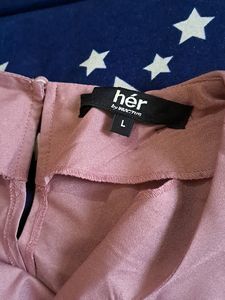 Pink Solid, Regular Top