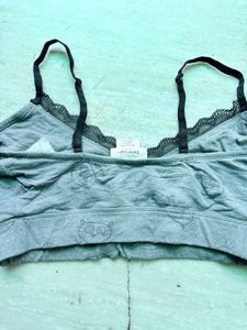 Grey Cat Print Camisole Top