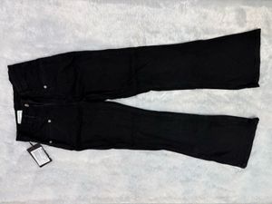 Black bootcut jeans