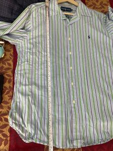 Ralph Lauren Striped Button-Down Shirt