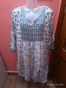(Donation) Xxl Print Kurta(check Description )