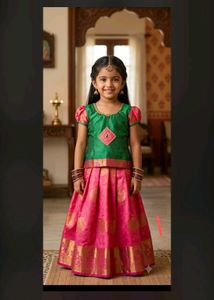 💐 Lehanga/pattu pavadai set