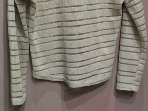 Striped Long-Sleeve Top