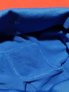 Blue High-Waist Gym &amp; Workout Shorts – XS