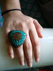 Boho Multi-Gemstone Ring Set