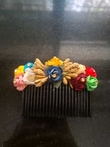 Floral Hair Comb Set