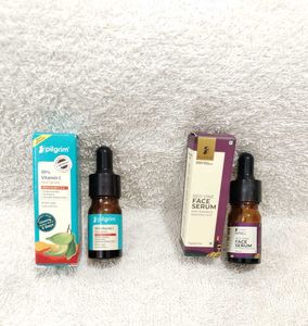 Pilgrim Vitamin C &amp; Red Vine Face Serum Set