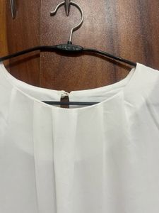 Elegant White Long Sleeve Blouse