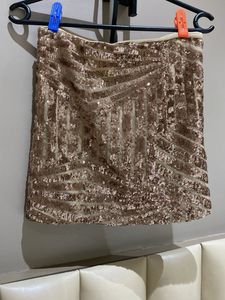 Sparkling Sequin Mini Skirt