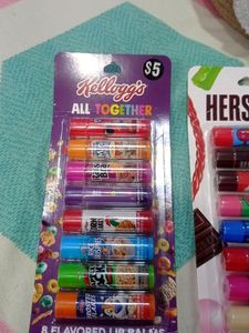 Flavoured Lip Balms .