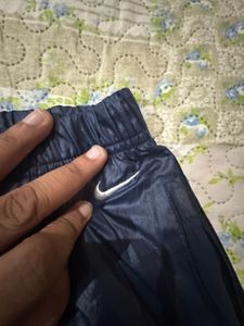 Navy Blue Track Pants