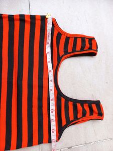 Neon Orange And Black Lining Inner